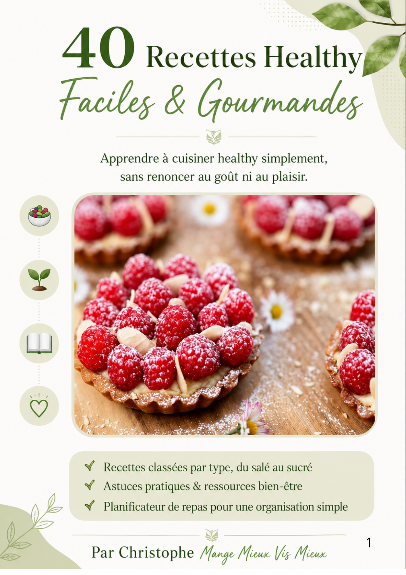 Ebook recettes healthy gourmandes