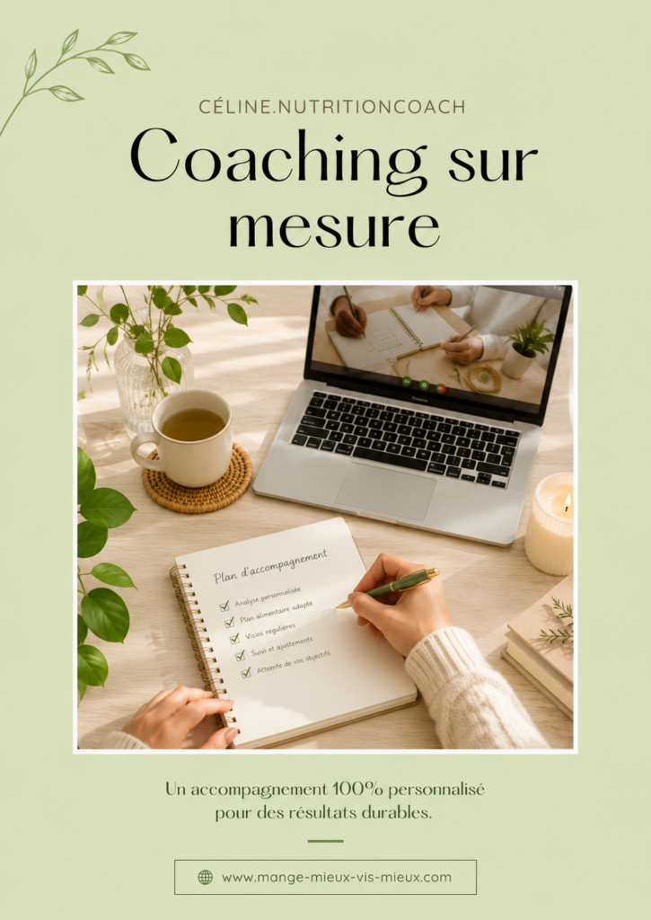 Coaching Sur-Mesure – programme personnalisé de nutrition et bien-être