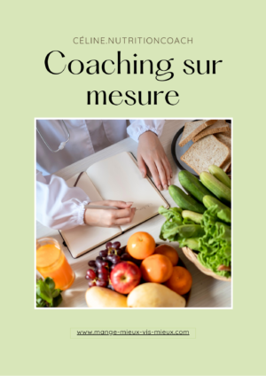 Coaching Sur-Mesure – programme personnalisé de nutrition et bien-être