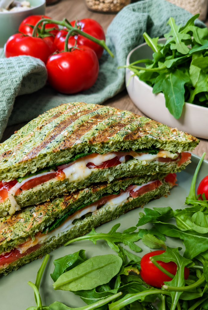 Un délicieux sandwich grillé rempli de saveurs saines et nourrissantes. Ce croque monsieur pain au brocoli healthy est parfait pour une pause déjeuner rapide, un repas sur le pouce ou une collation savoureuse et nutritive