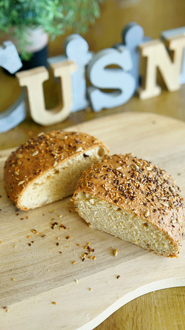 Pain sans gluten ultra moelleux au psyllium blond